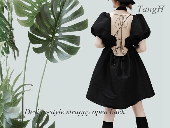 新しいファッションシンプルなダークストリートチェック柄ステッチフェイクツーピーススカート 1枚目の画像