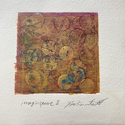 alt: imagine square Ⅰ（図録掲載 作品） 版画 hacolor 通販