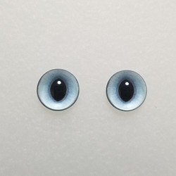 O10　猫の瞳　１２㎜　グラスアイ　羊毛フェルト用 1枚目の画像