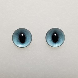 Q2　猫の瞳　１２㎜　グラスアイ　羊毛フェルト用 1枚目の画像