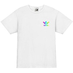 【子供服/正規登録商品】アジデスazidesワンポイントTシャツ パロディ面白い おもしろ親子おそろコーデ 送料無料新品 1枚目の画像