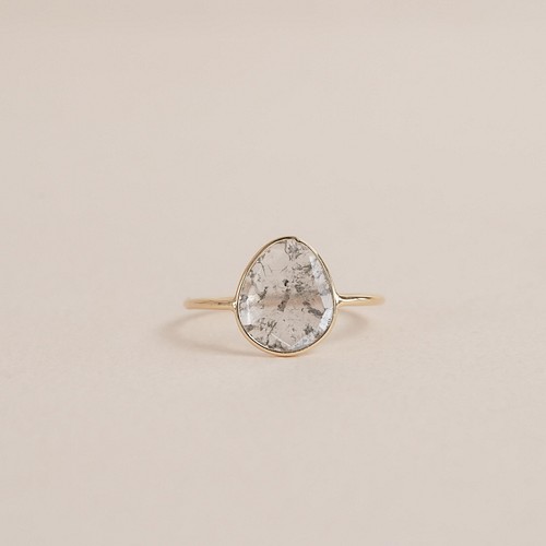 K18 YG スライスダイヤモンド リング 指輪・リング AARUSHI 通販