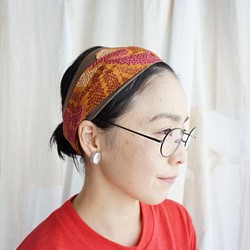 patchwork turban (cotton mix 21ss-q) 1枚目の画像