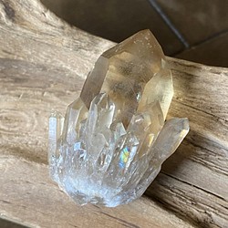クンダリーニクォーツ✨ エレスチャル/カテドラル シトリン 01 水晶ポイント 天然石 非加熱 1枚目の画像