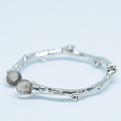 Creema限定】Sakura Ring 4月誕生石 水晶 www.cleanlineapp.com