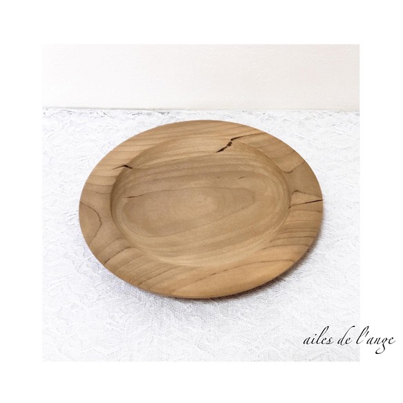 【SOLDOUT】no.824 - wood plate 1枚目の画像