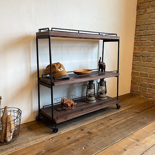 SALE】wood iron shelf 1040*900*180ナチュラル色 | www.jarussi.com.br