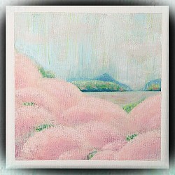 宅配便送料無料 『春最後の花見』 絵画 アクリルガッシュ - crumiller.com