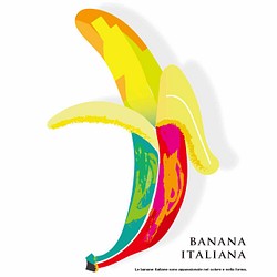 イラスト　オリジナル　ポスター　A4 　アート　seiで検索　誕生日　結婚祝い　新築祝い　おもしろい　バナナ　ｃ-28 1枚目の画像