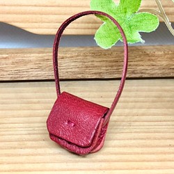 革細工　ミニチュアかばん　miniature bag. 1枚目の画像