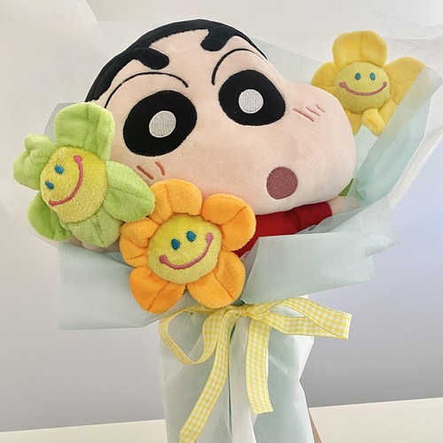 韓国で大人気 ぬいぐるみ花束 クレヨン しんちゃん ぬいぐるみ Cay Fleur 通販 Creema クリーマ ハンドメイド 手作り クラフト作品の販売サイト