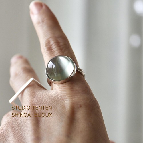 K10WG[月兎のmoonstone]ring 指輪・リング STUDIO TENTEN 通販｜Creema