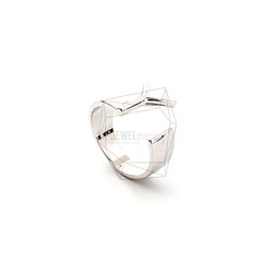 RNG-052-R [1piece] Initial Ring / Initials Ring, Band Ring / 可調 第1張的照片