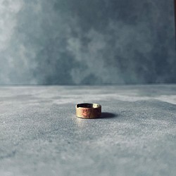 溶ける指輪 / brass ring 1枚目の画像