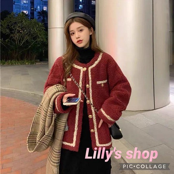 Lillys 秋冬コーデ❤️カーディガン ボレロ ニット ブルゾン