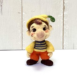 羊毛人形　童話シリーズ　ピノッキオくん 1枚目の画像
