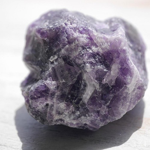 天然石アメジスト約50g(ブラジル産)約42×38×28mm原石紫水晶ラフロック 