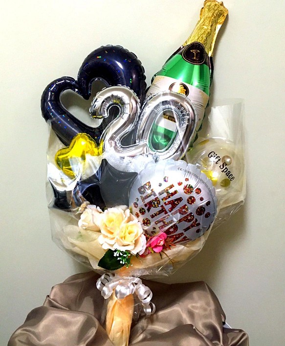 特別セール品 バルーンギフト 開店祝い シャンパン 誕生日 バルーン