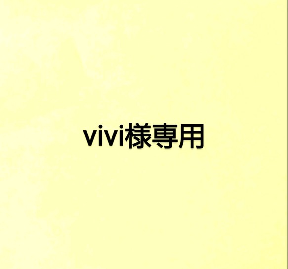 vivi様専用ページ♪︎ 1枚目の画像