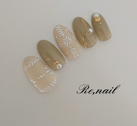 ニュアンスミラー 春夏アイシングネイル ネイルチップ ネイルシール Re Nail 通販 Creema クリーマ ハンドメイド 手作り クラフト作品の販売サイト