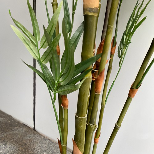 光触媒人工観葉植物ウォールグリーンフェイクハンドメイド　組立て式バンブー黒竹 植物/観葉植物 新しいコレクション