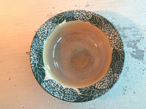 繡球花的祝福沙拉碗(售完再製款)_陶瓷餐碗 第1張的照片