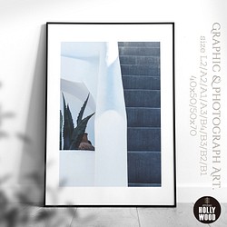 ☆インテリアフォトポスター -Santorini scenery-【300】 1枚目の画像