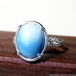 ブルーオパール リング / Blue Opal Ring 1枚目の画像