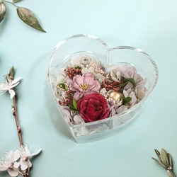 【花禮】給最愛的你透明小花盒（母親節禮物/告白求婚禮物） 第1張的照片