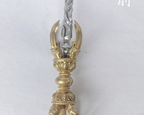 金属工芸品》金剛鈴 真鍮／佐波理 磨き 京都製 仏具・法具・仏教・密教