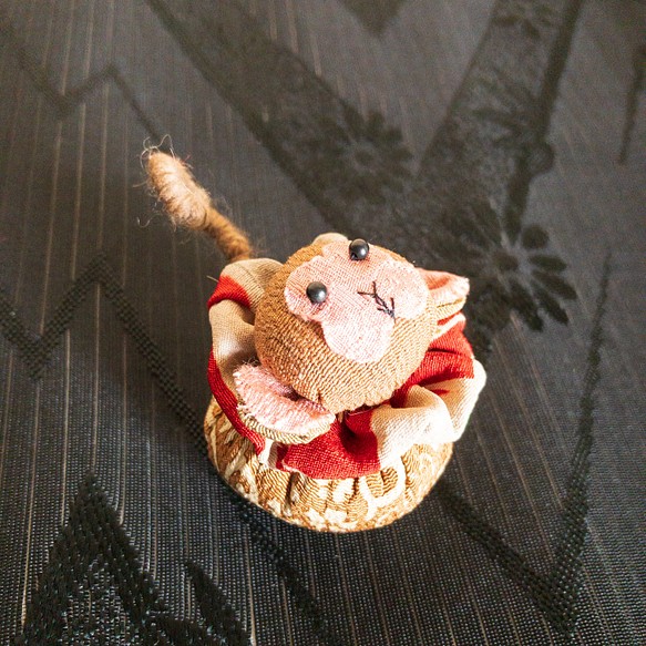 かわいい動物 さるの人形 干支飾り 人形 Temakaru 通販 Creema クリーマ ハンドメイド 手作り クラフト作品の販売サイト