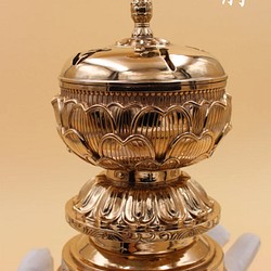 チベット密教法器 馬頭金剛撅 vajra 杵 真鍮製 13.5cm その他アート 