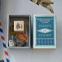 Today's Stamp Box - Blue 1枚目の画像