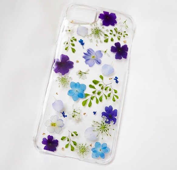 押し花 押し花スマホケース 押し花iphoneケース 押し花ケース Iphoneケース カバー Merfleur プロフ必読 通販 Creema クリーマ ハンドメイド 手作り クラフト作品の販売サイト