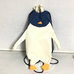 ペンギンのナップサック 1枚目の画像