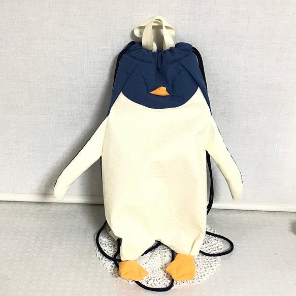 ペンギンのナップサック 1枚目の画像