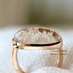 K10[earth garden quartz]ring 1枚目の画像