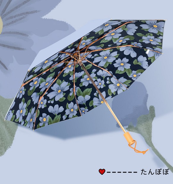 くらしを楽しむアイテム タンポポ刺繍日傘