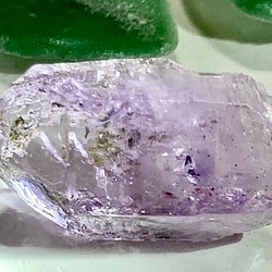 女神が宿る紫水晶✨虹入り　ベラクルス アメジスト　ラフストーン　原石 1枚目の画像