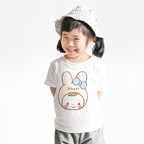 Kids 名前入り 名入れ ｔシャツ 半袖 うさ子さま 子供服 Satoshi Sugiura 通販 Creema クリーマ ハンドメイド 手作り クラフト作品の販売サイト