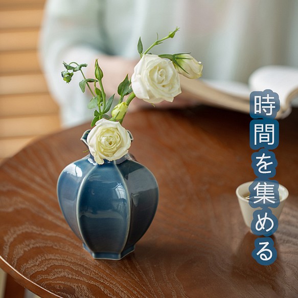 美品】 花瓶 一輪挿し 陶器 褐釉 置物 インテリア 日本 工芸 美術 N17