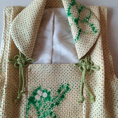 3歳用の正絹総絞りの被布(中綿なし） 子供服 着物大好きばあば 通販 