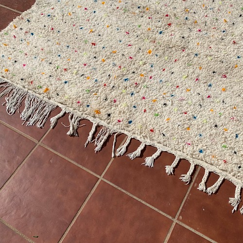 110x170cm)モロッコ ベニワレン Beniourain ラグ じゅうたん 絨毯
