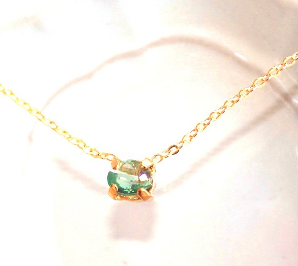 aqua - k10 Paraiba Tourmaline Necklace ネックレス・ペンダント