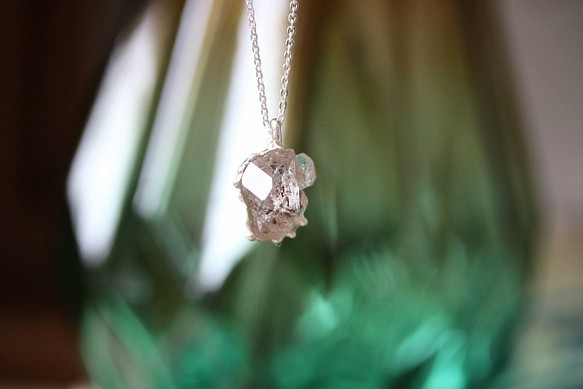 Herkimer Diamond Mother and Child Necklace www.avillsas.com