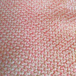 【正絹　洗い済】綺麗な桜色の総絞り生地　約36.5ｃｍ×50～150cm　はぎれ　和布　古布 1枚目の画像