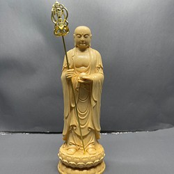 釈迦如来 供養品 木彫仏像 仏壇仏像 祈る厄除 仏教工芸品 人気商品 - 彫刻・オブジェ