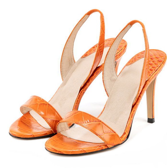 レザーサンダル ストラップサンダル オーダーシューズ 小さいサイズ 大きいサイズ 靴 婦人靴 1枚目の画像