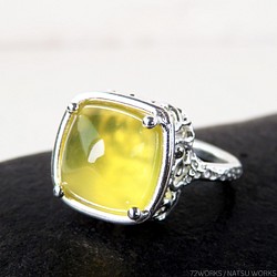 イエローオパール リング / Yellow Opal Ring 1枚目の画像