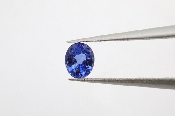 ☆美しいブルー☆天然サファイア 0.368ct ルース 宝石ソーティング付き